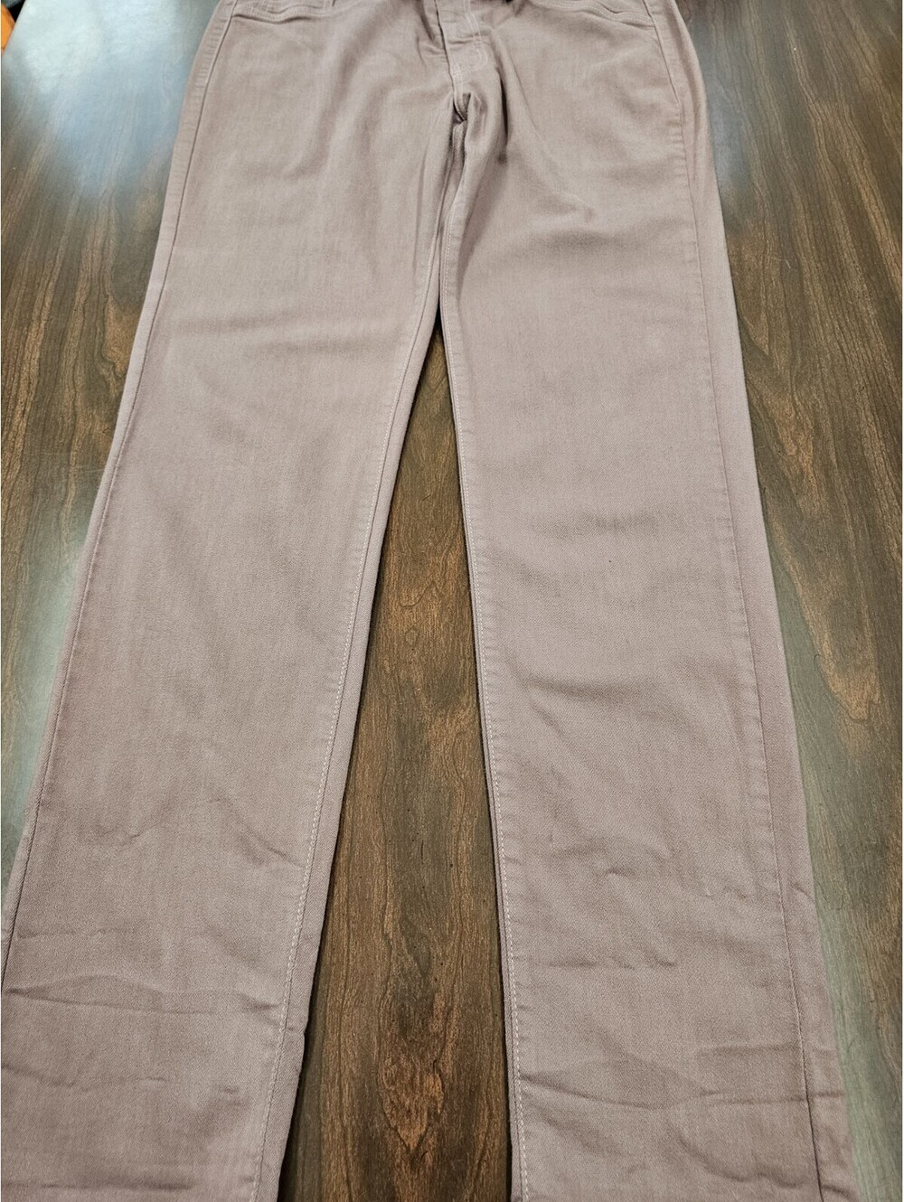 KanCan Pants Womens Size 32 Mauve Stretch Skinny Casual Mid Rise Made in USA